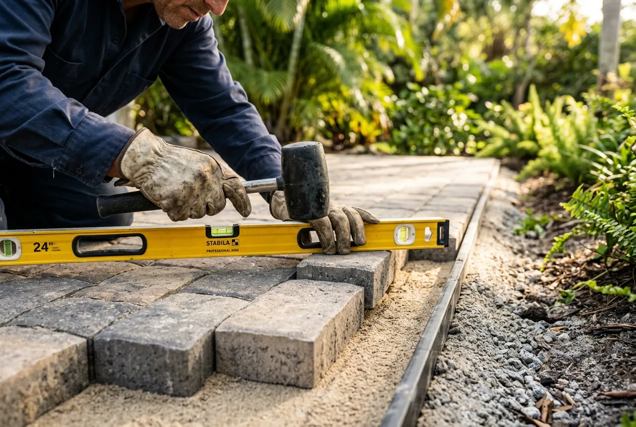 Paver detail and structure